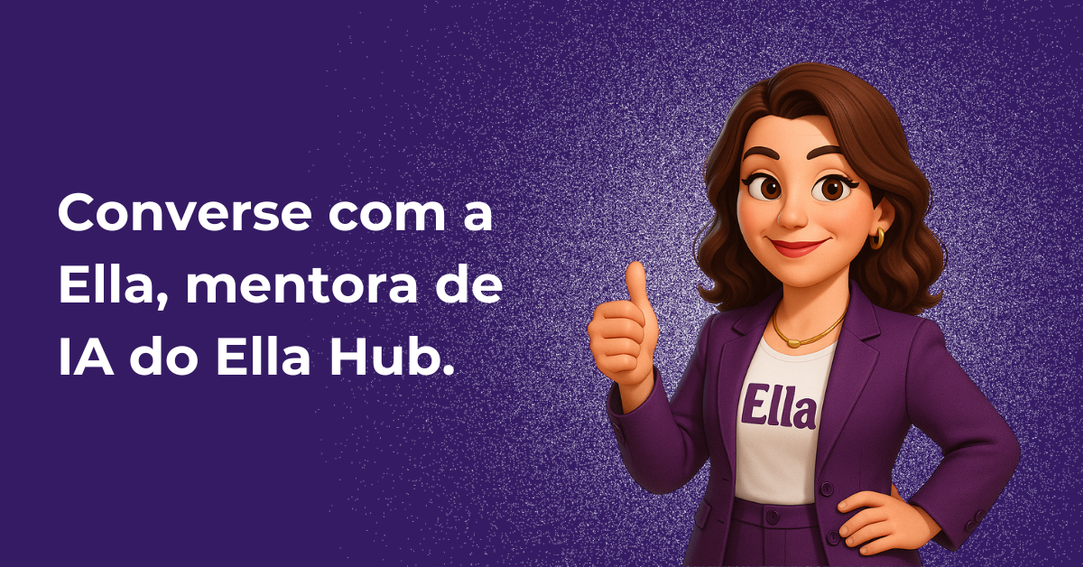 Arte da mentora Ella sobre planejamento estratégico