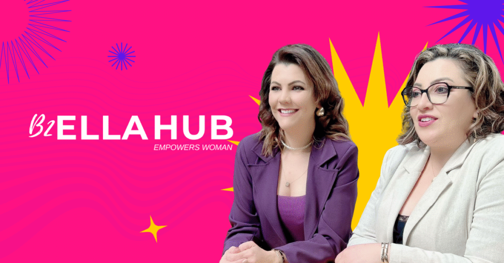 Patrícia Janczak e Viviane Barbosa - founders do B2Ella Hub